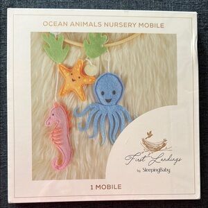 NEW Ocean Animals Nursery Mobile by SleepingBaby First Landings